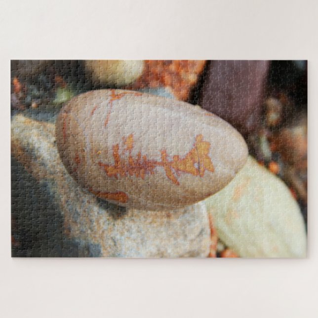 Rock Pattern - Fundy Coast Jigsaw Puzzle (Horizontal)