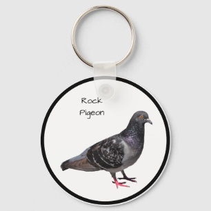 Rock Pigeon Key Ring