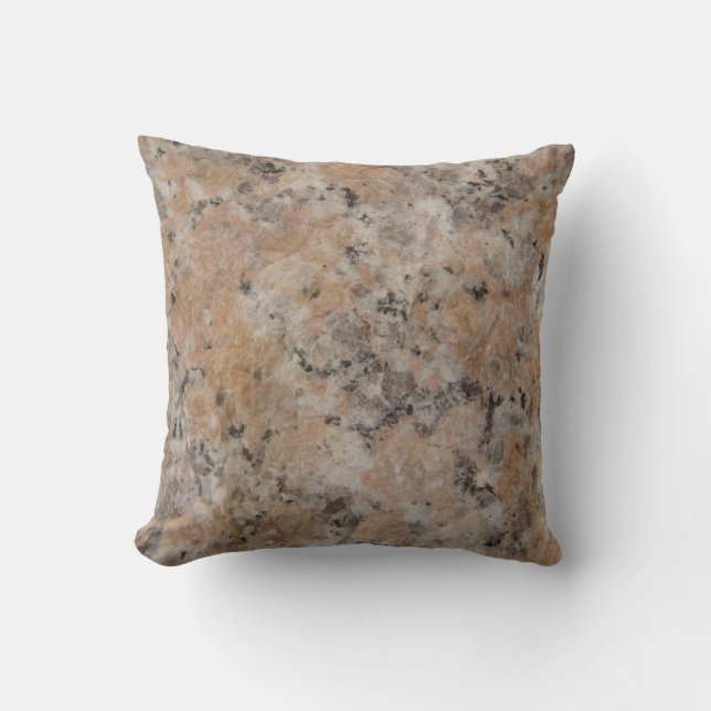 Rock - Pink Granite Cushion (Front)