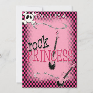 Rock Princess - Invitation