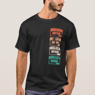Rock Punk Hard Rock Heavy Metal Vintage Mixtape T-Shirt