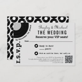 Rock Record Album Cover RSVP