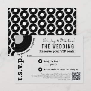 Rock Record Album Cover RSVP