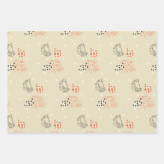 rock red abstract wrapping paper sheet