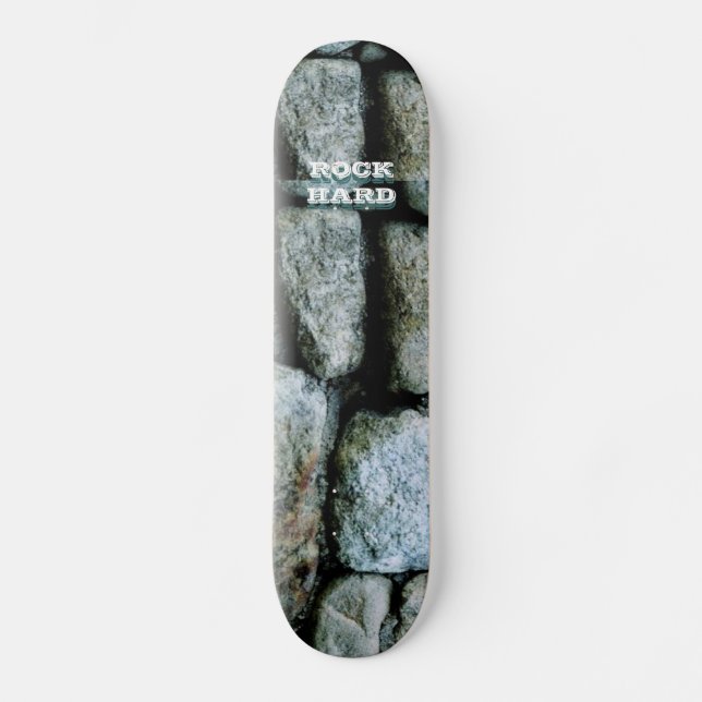 Rock Rocks Nature Photography Skateboard (Front)