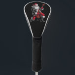 Rock & Roll Christmas Santa Claus Guitar Player Golf Head Cover<br><div class="desc">Rock & Roll Christmas Santa Claus Guitar Player</div>