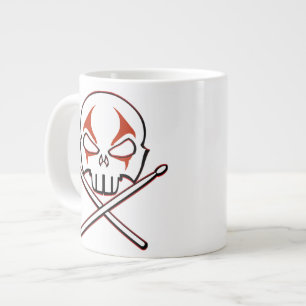 Rock & Roll Drummer Coffee Cups