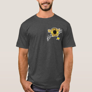Rock & Roll Gecko small front logo mens t-shirt