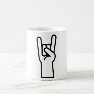 Rock & Roll Hand Symbol Coffee Mug