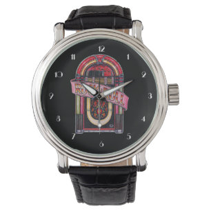 Rock & Roll Juke Box Retro Wrist Watch