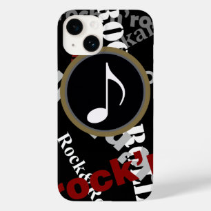 rock & roll ~ music Case-Mate iPhone 14 case