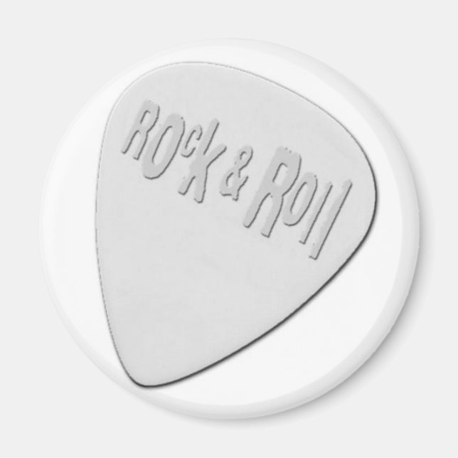 Rock & Roll Pick Magnet (Front)