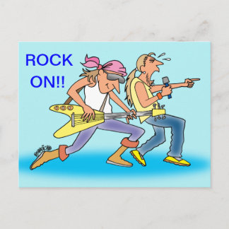ROCK & ROLL POST CARDS FOR ROCKERS