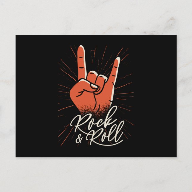Rock & roll postcard (Front)