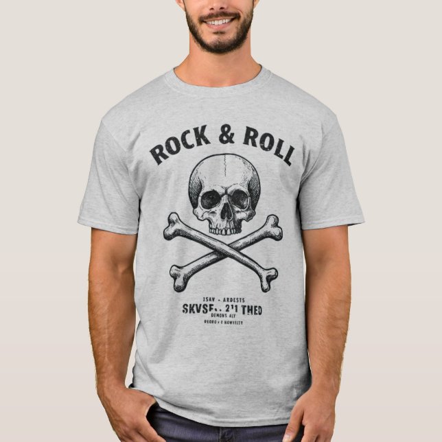 Rock & Roll Rebellion  T-Shirt (Front)