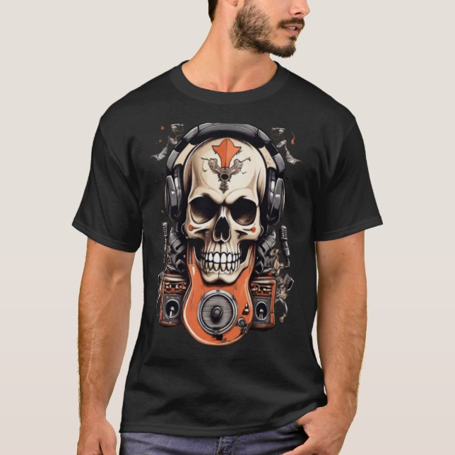 Rock & Roll Revival: Skull & Crossbones Festival T T-Shirt (Front)