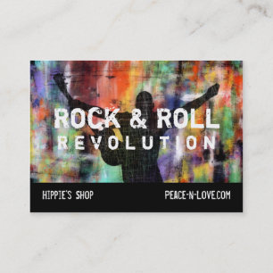 Rock & Roll Revolution Business Card