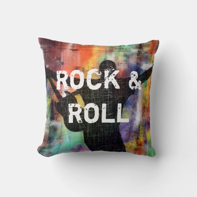 Rock & Roll Revolution Cushion (Front)