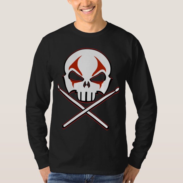 Rock & Roll Shirt Heavy Metal Shirt Long Sleeve (Front)