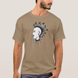 Rock & Roll Skeleton Nurse Hospital Health Medicin T-Shirt