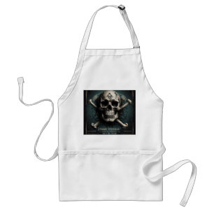 Rock & Roll Skull Concert  Standard Apron