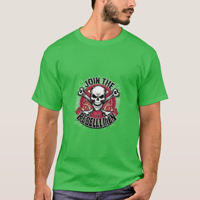 Rock & Roll Skull Tee Collection (Front)