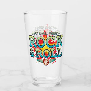 Rock & Roll Soul Glass Tumbler
