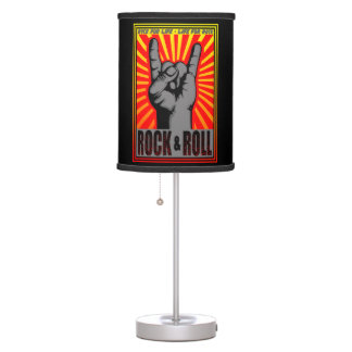 Rock & Roll Table Lamps