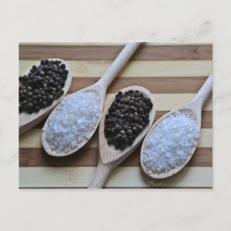 Rock Salt and Peppercorns Postcard