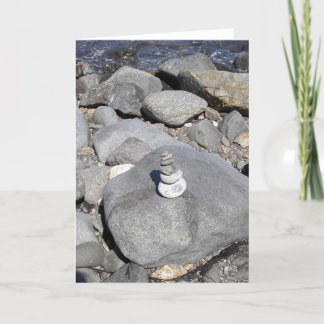 Rock Sculpture Card