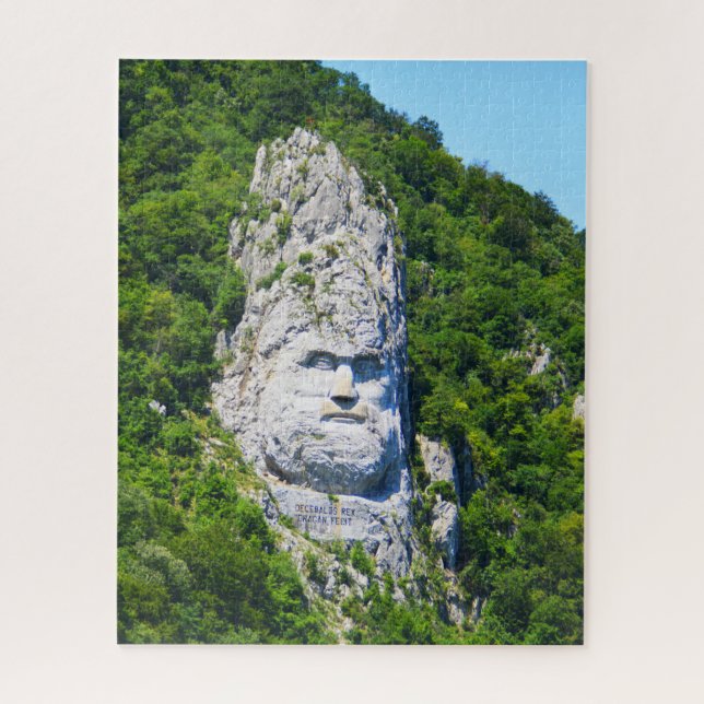 Rock sculpture in Romania Jigsaw Puzzle (Vertical)