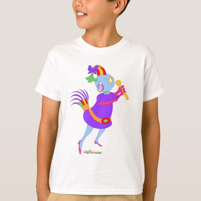 Rock Singner Bird T-Shirt (Front)