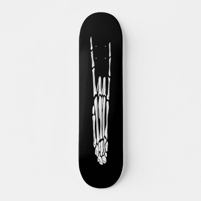 Rock Skeleton Hand Skateboard (Front)
