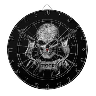 Rock Skull Dartboard