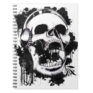 Rock Skull Notebook