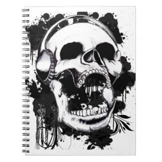 Rock Skull Notebook