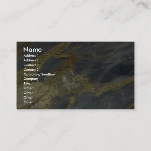 Rock Solid Land and sea Business Card