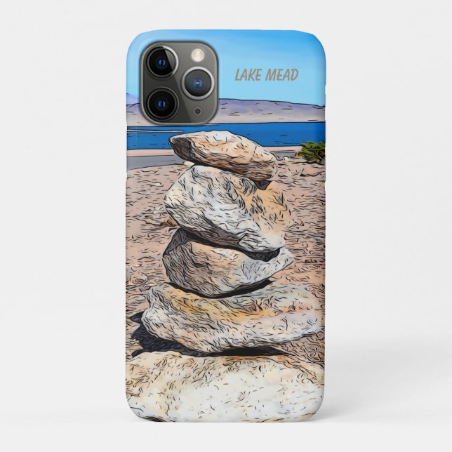 Rock Stacking Case-Mate iPhone Case (Back)