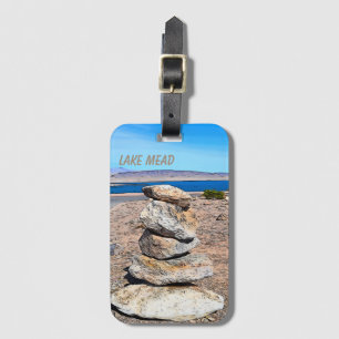 Rock Stacking  Luggage Tag