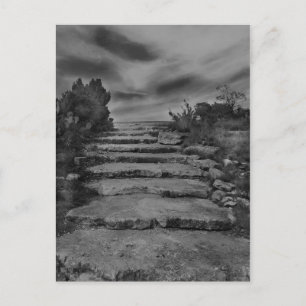 Rock Stairs Post Card