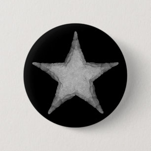 Rock Star 6 Cm Round Badge