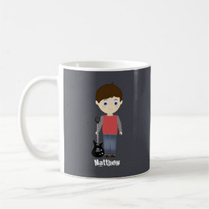 Rock Star Birthday Boy Coffee Mug