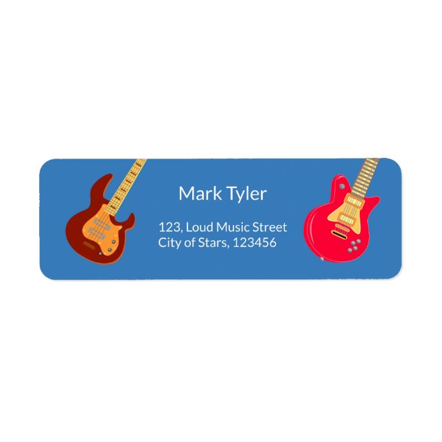 Rock Star Boys Band Birthday Party (Front)