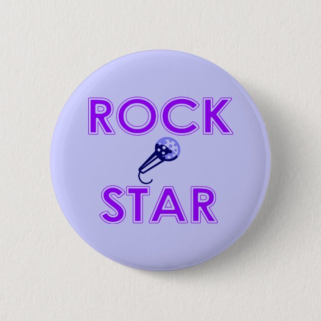 Rock Star Button (Front)