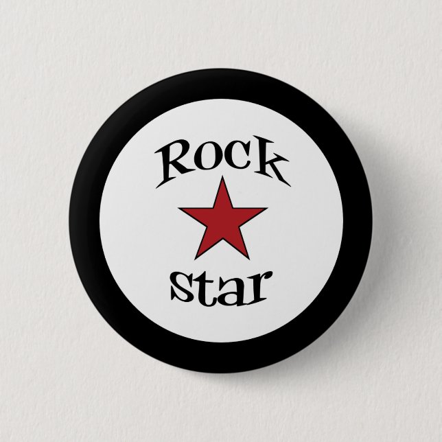 Rock Star Button (Front)