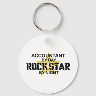 Rock Star by Night - Accountant Key Ring