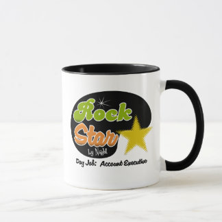 Rock Star By Night - Day Job Account Executive Mug