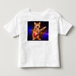 Rock star cat toddler T-Shirt
