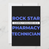 Rock Star Cleverly Disguised As A Pharmacy Tech