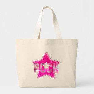 Rock star - Emo Alternative Grunge Rock Punk Scene Large Tote Bag